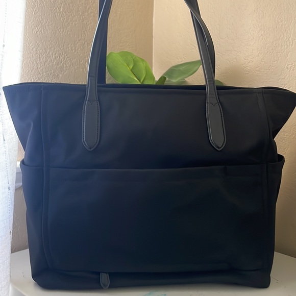 Black Gold Kate Spade Laptop Work Travel satchel - Picture 2 of 4